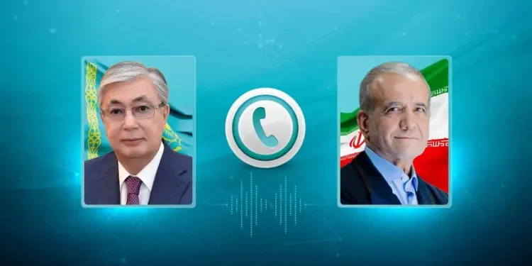 Токаев впервые созвонился с новым президентом Ирана