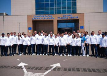 Сборная Казахстана отправилась на XXXIII Летние Олимпийские игры