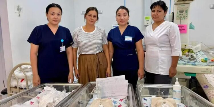 Қасым, Жомарт, Кемел: Түркістан облысында үшем дүниеге келді