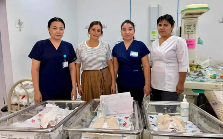 Қасым, Жомарт, Кемел: Түркістан облысында үшем дүниеге келді