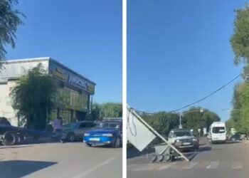 Шамалғанда жеткіншектердің қатысуымен жол апаты болды