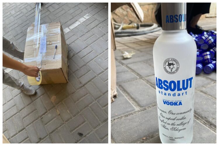 В Шымкенте подделывали водку под известными брендами