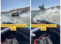Жуткие кадры: гидроцикл наехал на людей в Туркестанской области