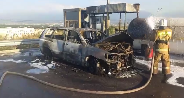 В Алматы чуть не взорвалась заправка