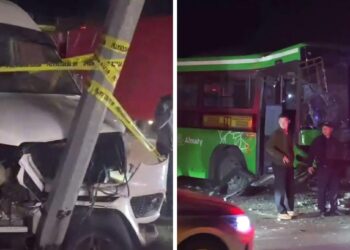 Автобус рухнул с моста на трассе Алматы — Бишкек: пострадали 8 человек