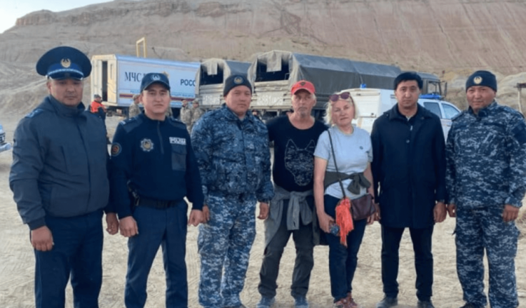 Жетісу облысында Латвиядан келген туристер құтқарылды