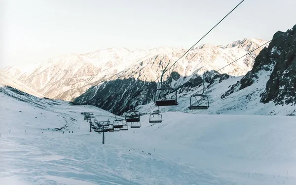В Алматы выпал первый снег