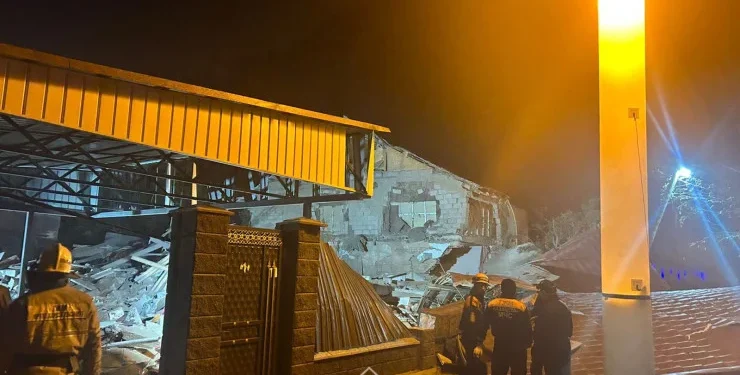 Алматы облысында газ жарылып, 1 адам қаза тапты