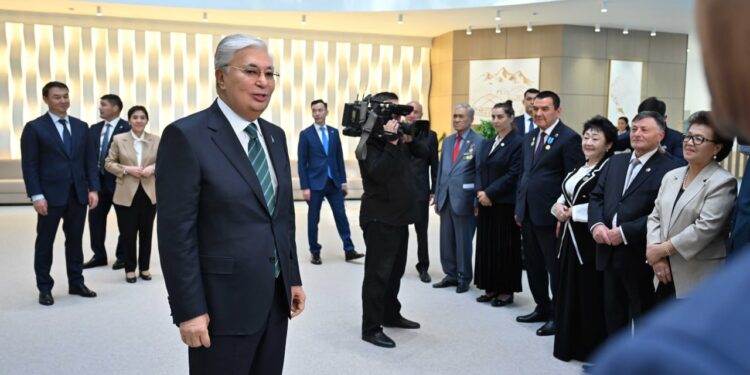 Қасым-Жомарт Тоқаев: Түркістанға облыс мәртебесін берген Нұрсұлтан Назарбаевтың еңбегі зор