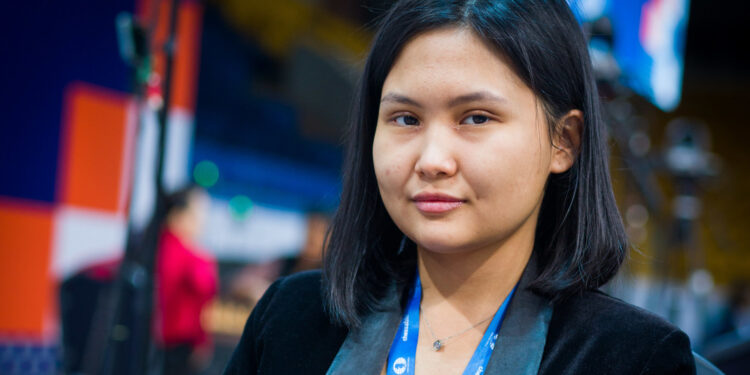 Шахмат олимпиадасы: Бибісара Асаубаева жеңіске жетті