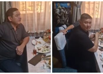 Чиновники устроили алкогольные посиделки в рабочее время в области Жетысу