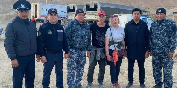 Туристы потерялись в горах Жетысуской области