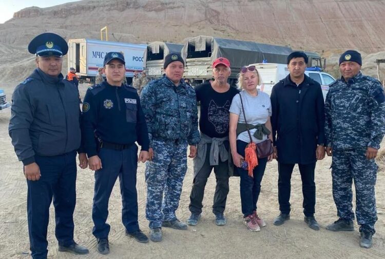 Туристы потерялись в горах Жетысуской области