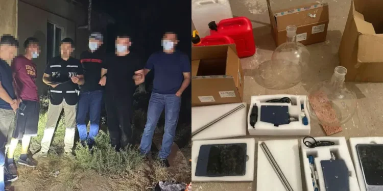 В Шымкенте задержаны иностранцы за подпольное производство наркотиков