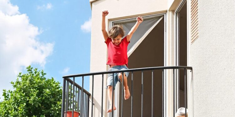 В Астане дети пытались выбросить мальчика с балкона