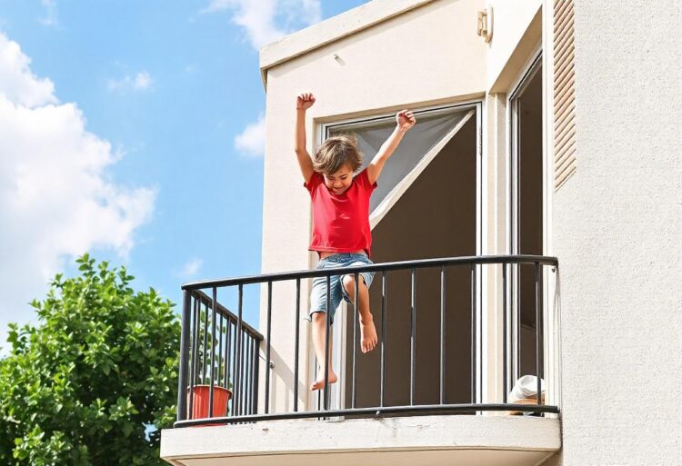 В Астане дети пытались выбросить мальчика с балкона