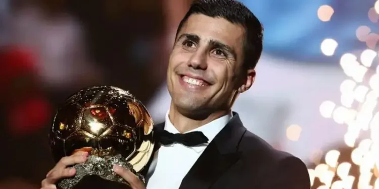 Испаниялық Родри футболдан «Алтын доп» иегері болды