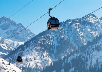 Канатную дорогу «Медеу-Шымбулак» закрыли