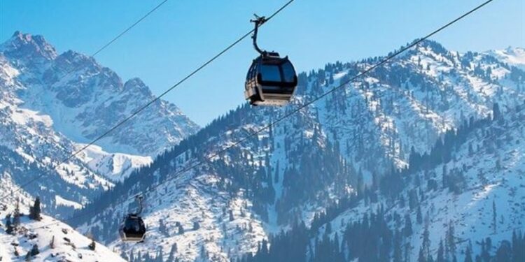 Канатную дорогу «Медеу-Шымбулак» закрыли