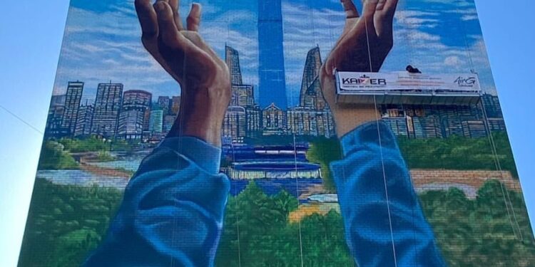 Астанада атом энергиясына арналған мурал пайда болды