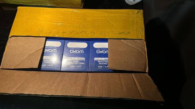 10 млн теңгенің вейпі тәркіленді