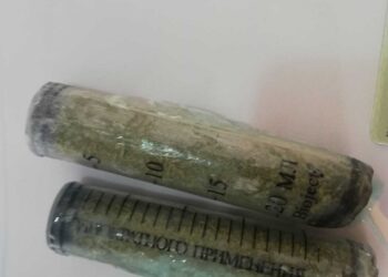 Есірткіні шприцке тыққан ер адам ұсталды