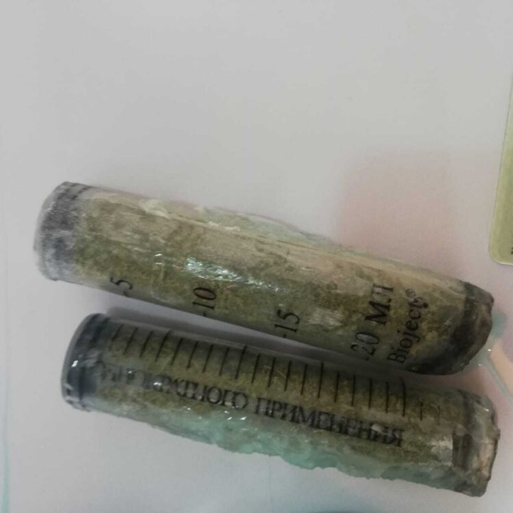 Есірткіні шприцке тыққан ер адам ұсталды