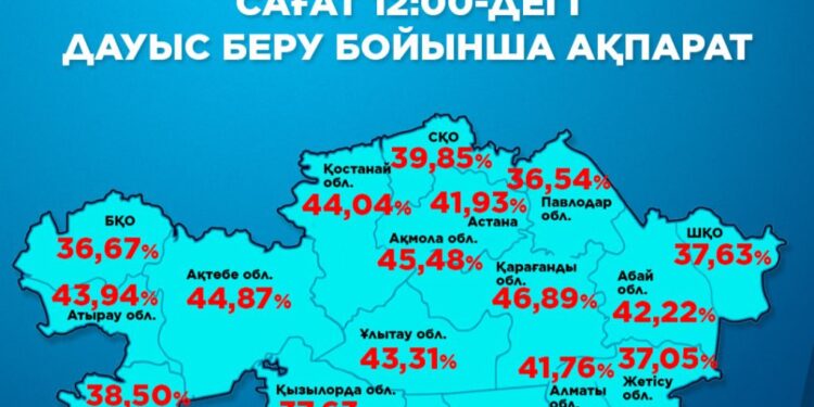 Референдумда дауыс бергендердің саны 4,8 млн адамға жетті