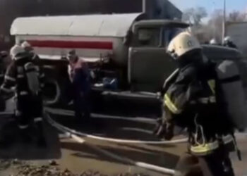 Павлодарда жанармай құю бекеті өртенді