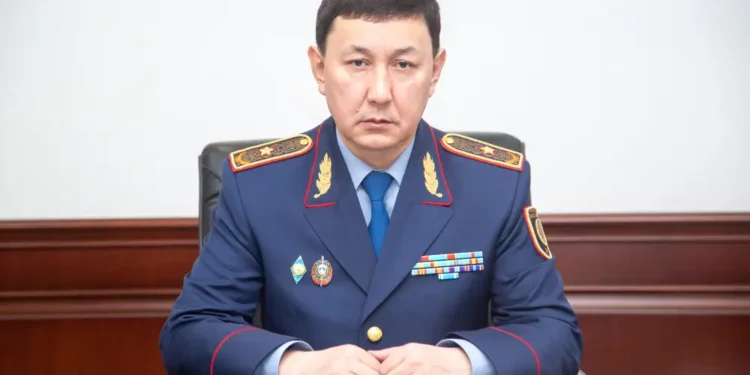 Айдос Рысбаев Ішкі істер министрінің орынбасары қызметінен босатылды