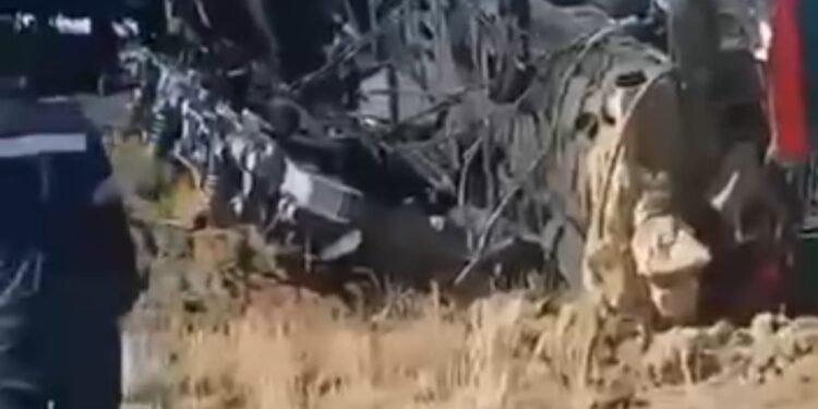 Ұлытау облысында жүк пойыздары соқтығысып, 4 адам зардап шекті