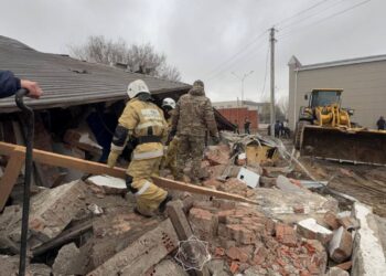 Котельная Дома культуры обрушилась в Костанайской области