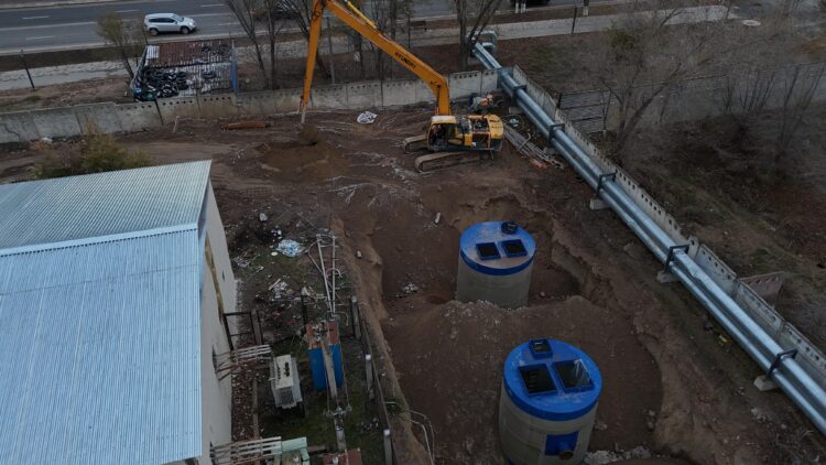 Строительство канализационно-насосных станций в Конаеве задерживается – фейк