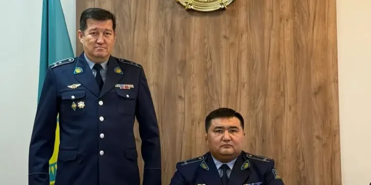 Талғар аудандық Полиция басқармасына жаңа басшы тағайындалды