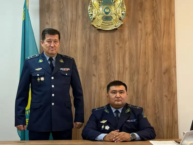 Талғар аудандық Полиция басқармасына жаңа басшы тағайындалды