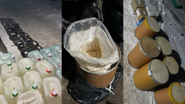 В Караганде ликвидировали крупную нарколабораторию