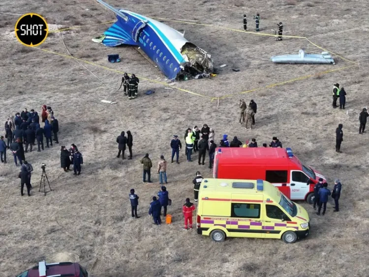 Росавиация: Ақтаудағы ұшақ апатына құстар себеп болуы мүмкін