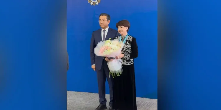 Роза Рымбаева тағы бір атаққа ие болды