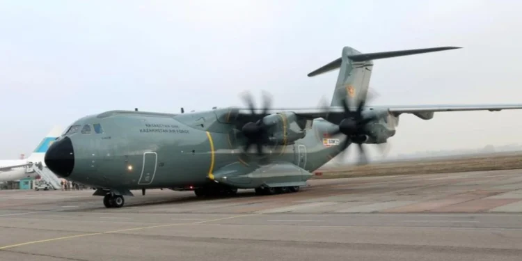 Алматыға 145 млн еуроға сатып алынған әскери ұшақ қонды