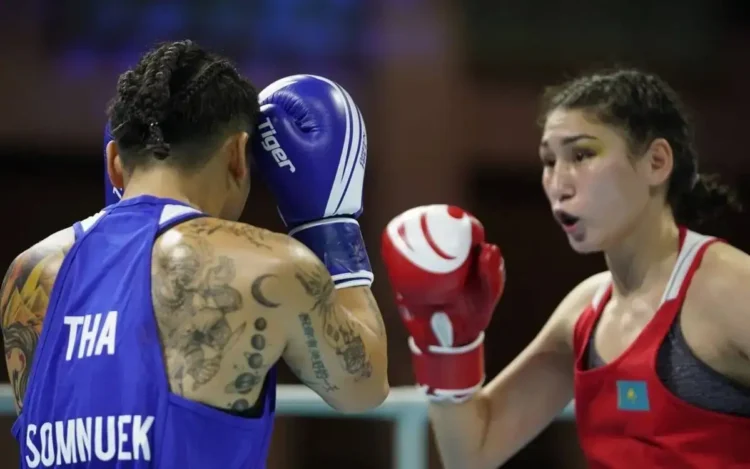 Бокстан Азия чемпионатында Аида Әбікеева алтын алды