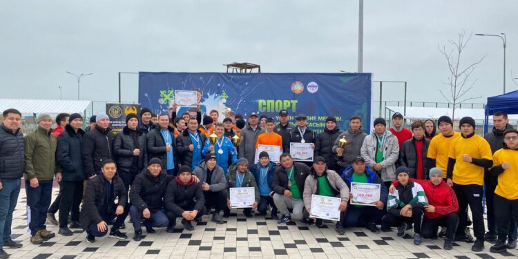 Қонаевта алғаш рет тұрғындар арасында спартакиада өтті