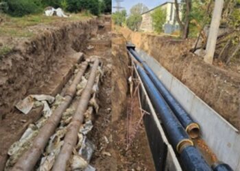 В Алматы заменили трубопровод, работавший более 40 лет