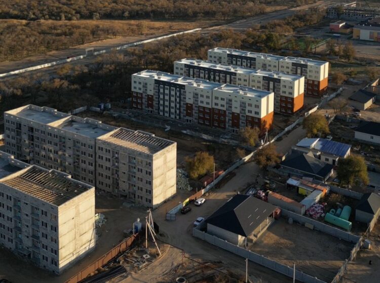 В Конаеве до конца года введут в эксплуатацию 94 тысячи квадратных метров жилья