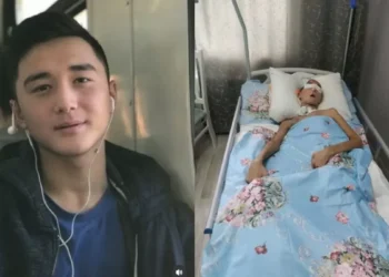 Әскерде мүгедек болып қалған Ербаян Мұхтар елге оралды