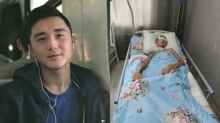 Әскерде мүгедек болып қалған Ербаян Мұхтар елге оралды