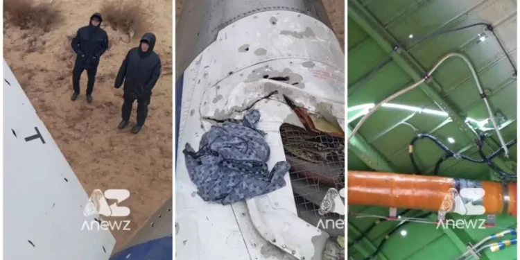 Ақтауда апатқа ұшыраған ұшақтың эксклюзив кадрлары пайда болды