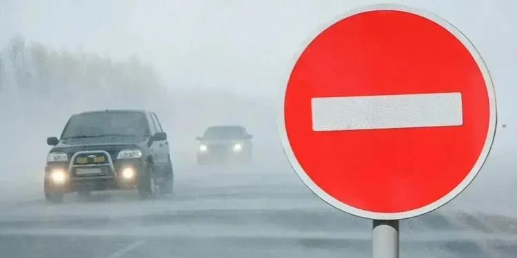 Қазақстанда екі облыста ауа райына байланысты қозғалыс шектелді