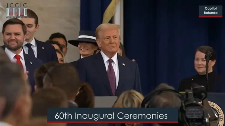 Дональд Трампты ұлықтау рәсімі өтіп жатыр