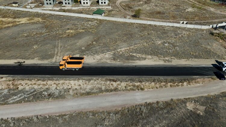 Қонаевта көшпенділер қалашығына жол салынады