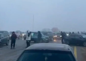 Алматы-Өскемен тасжолында 18 көлік соқтығысып, ірі жол апаты болды